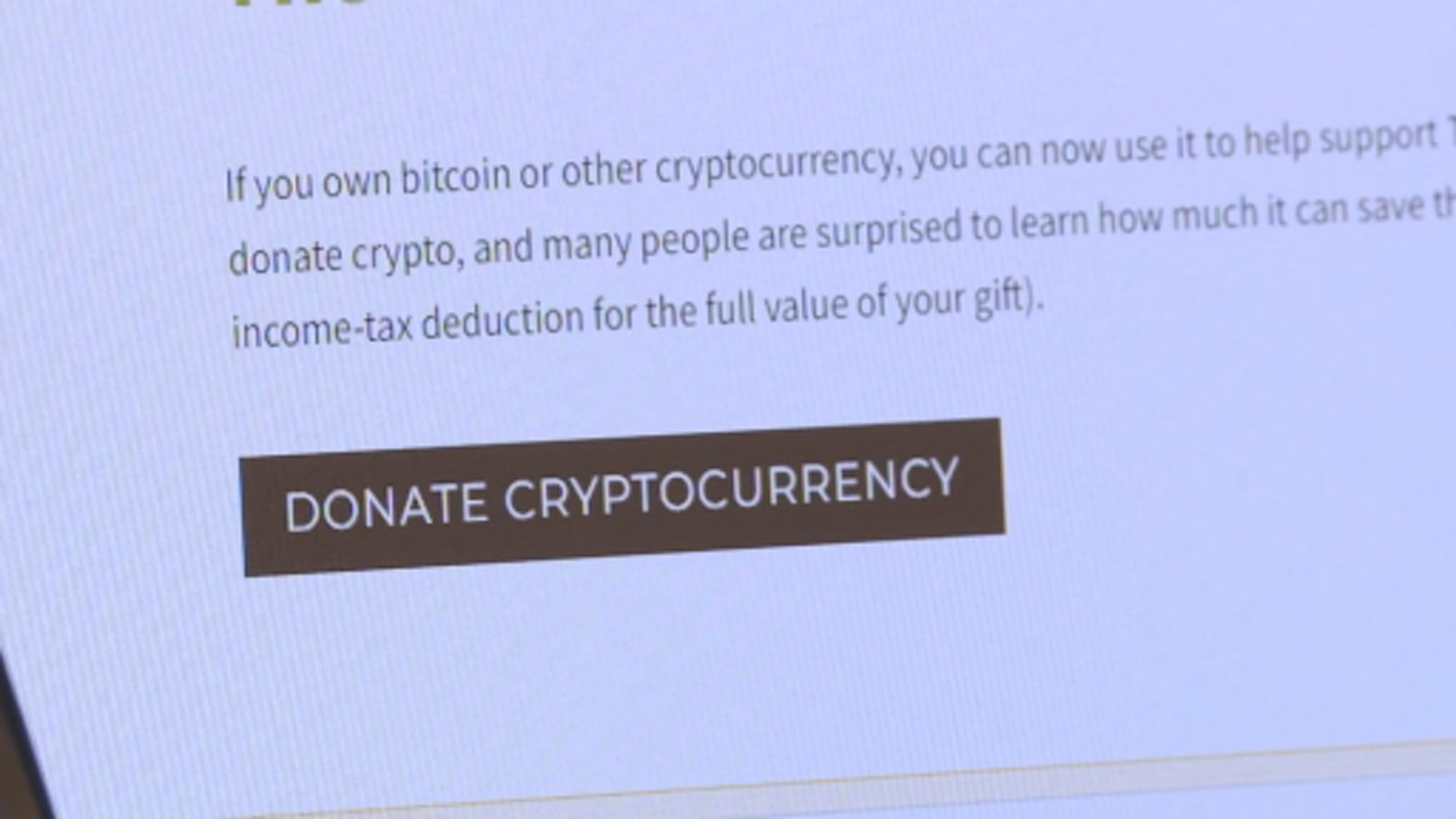 Crypto for Charity: Madison non-profits begin to accept cryptocurrency