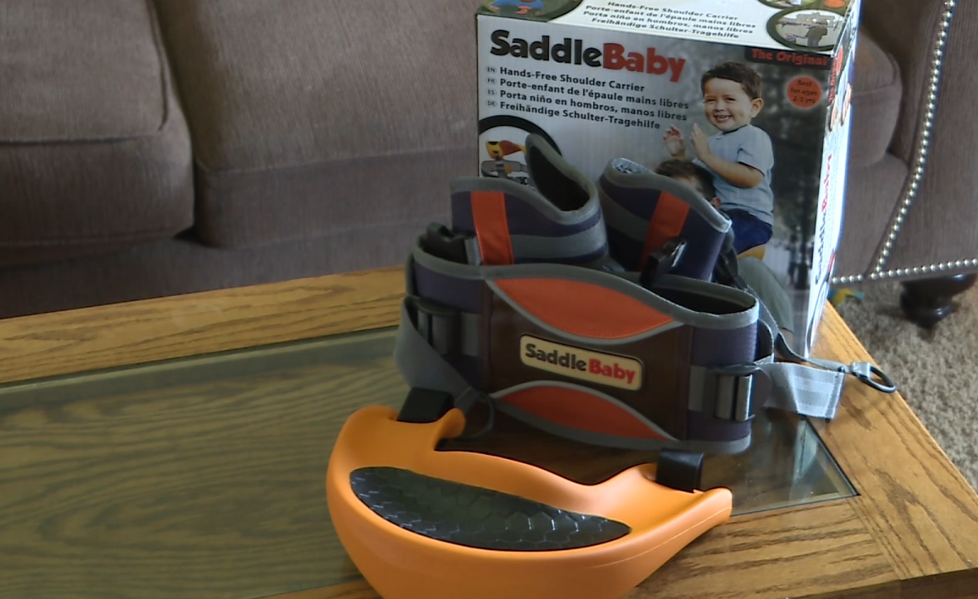 saddle baby carrier