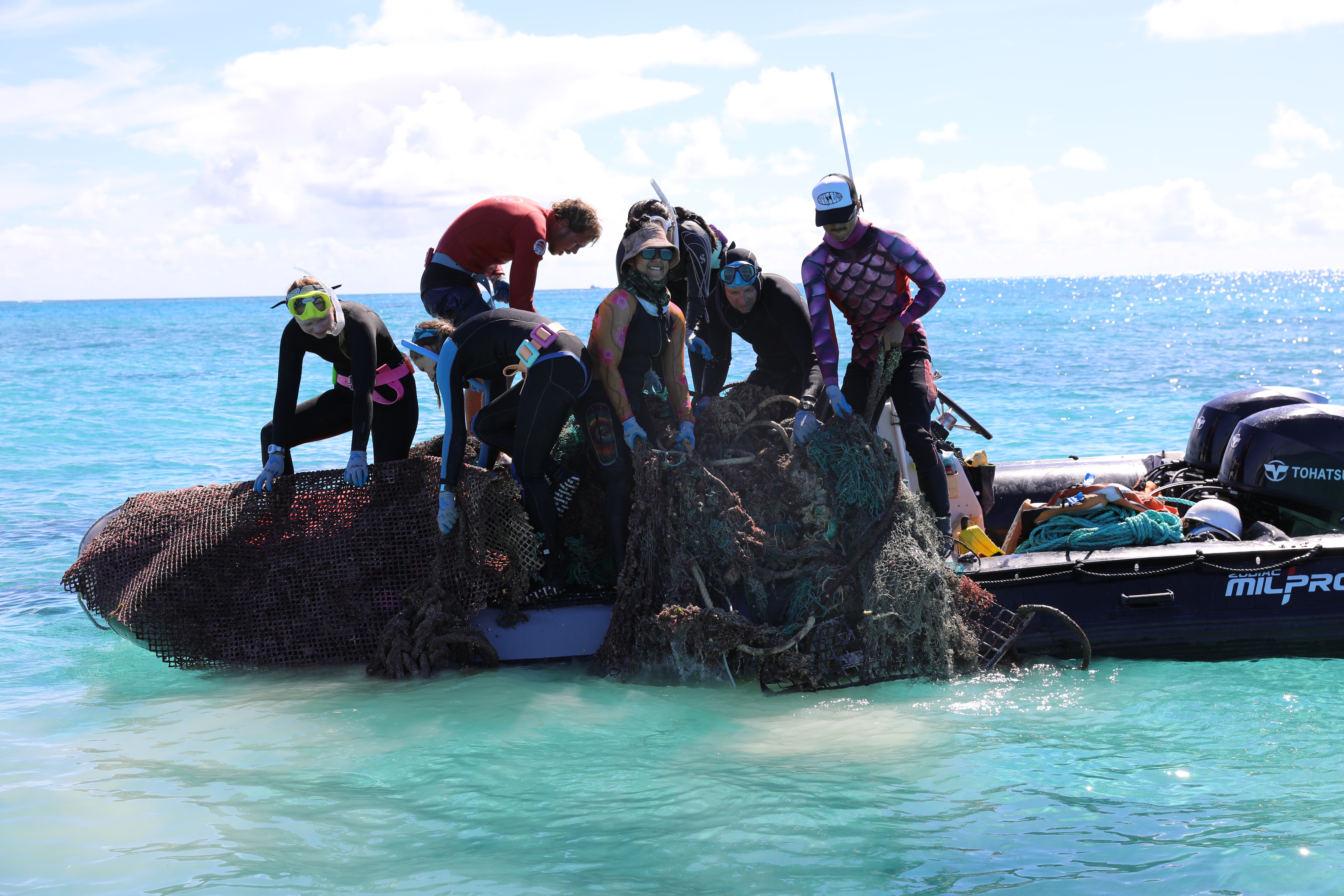 Marine debris team completes latest Papahanaumokuakea cleanup