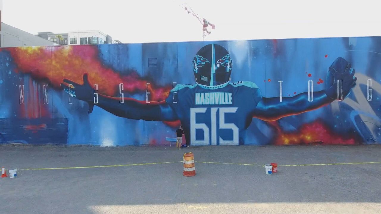 Tennessee Tough' Mural Unveiled in Nashville 