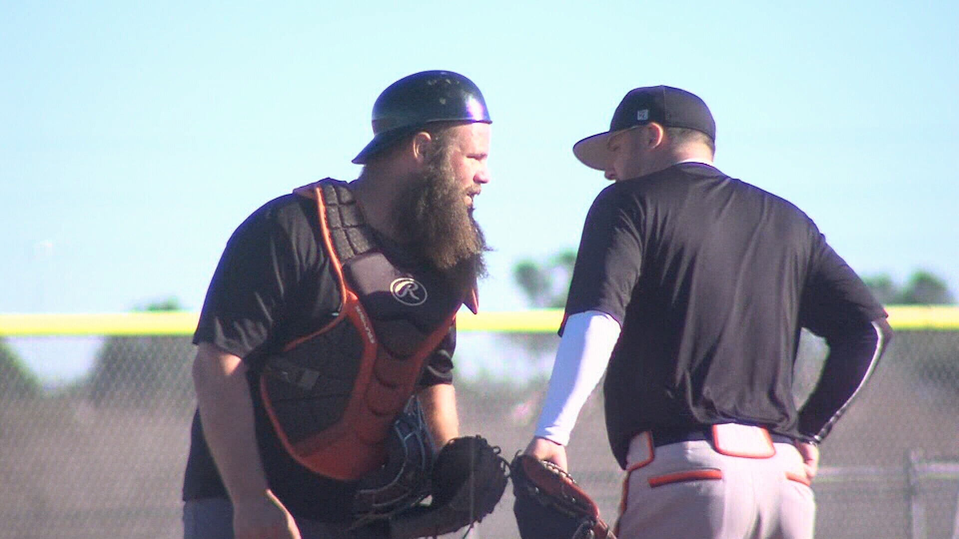 Houston Astros' Evan Gattis Plays In UTPB Alumni Game