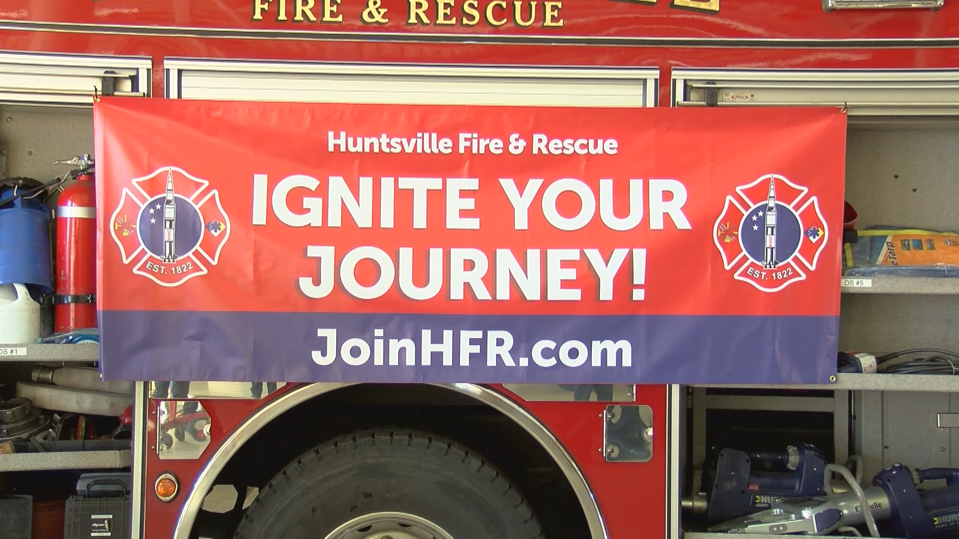 Huntsville Alabama Fire & Rescue Patch Rocket City USA