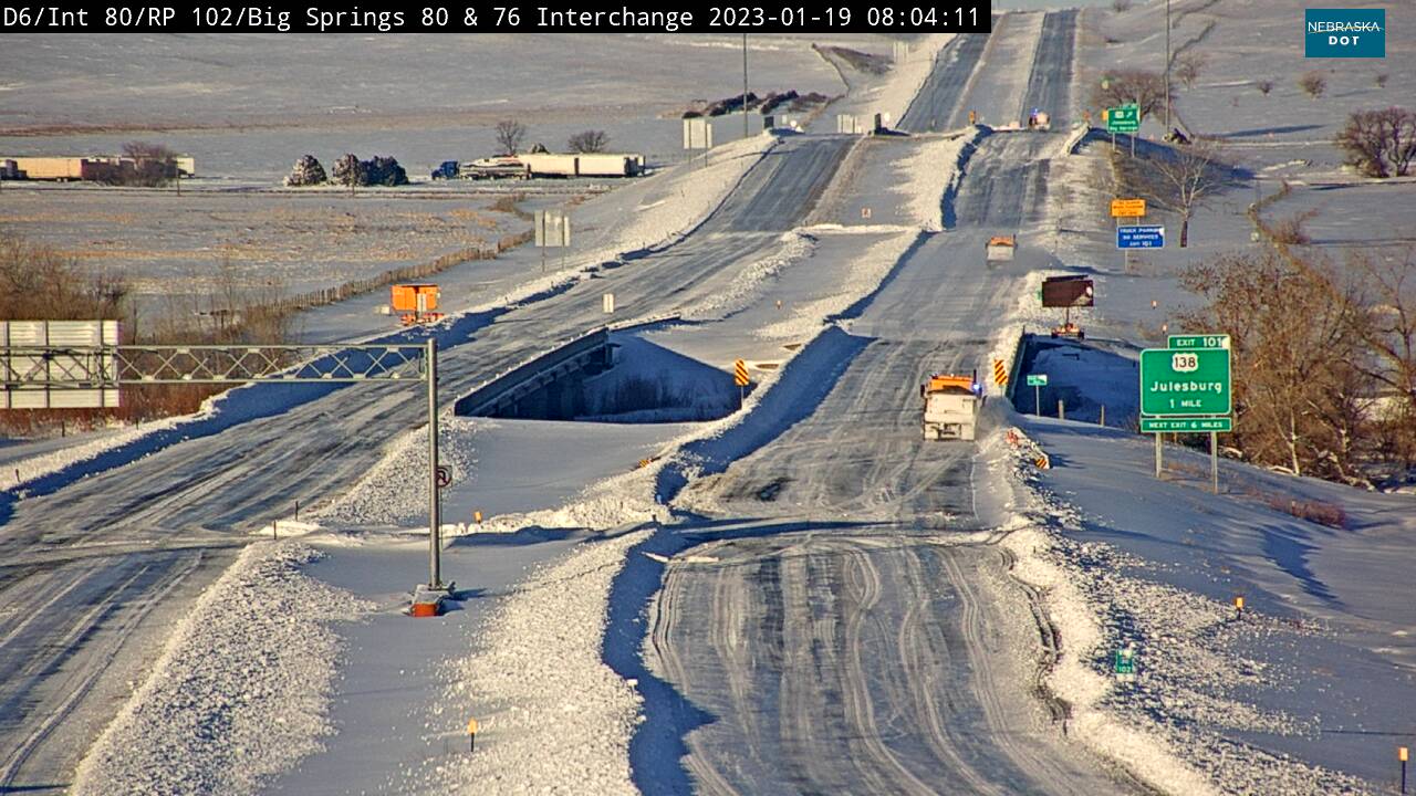 I 80 now open between Grand Island Wyoming border