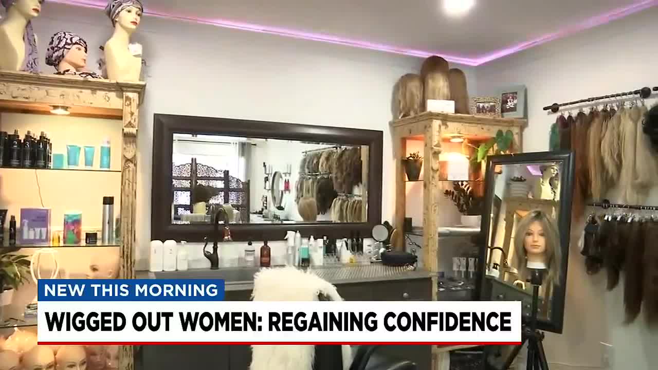 Wigged out Women Regaining confidence