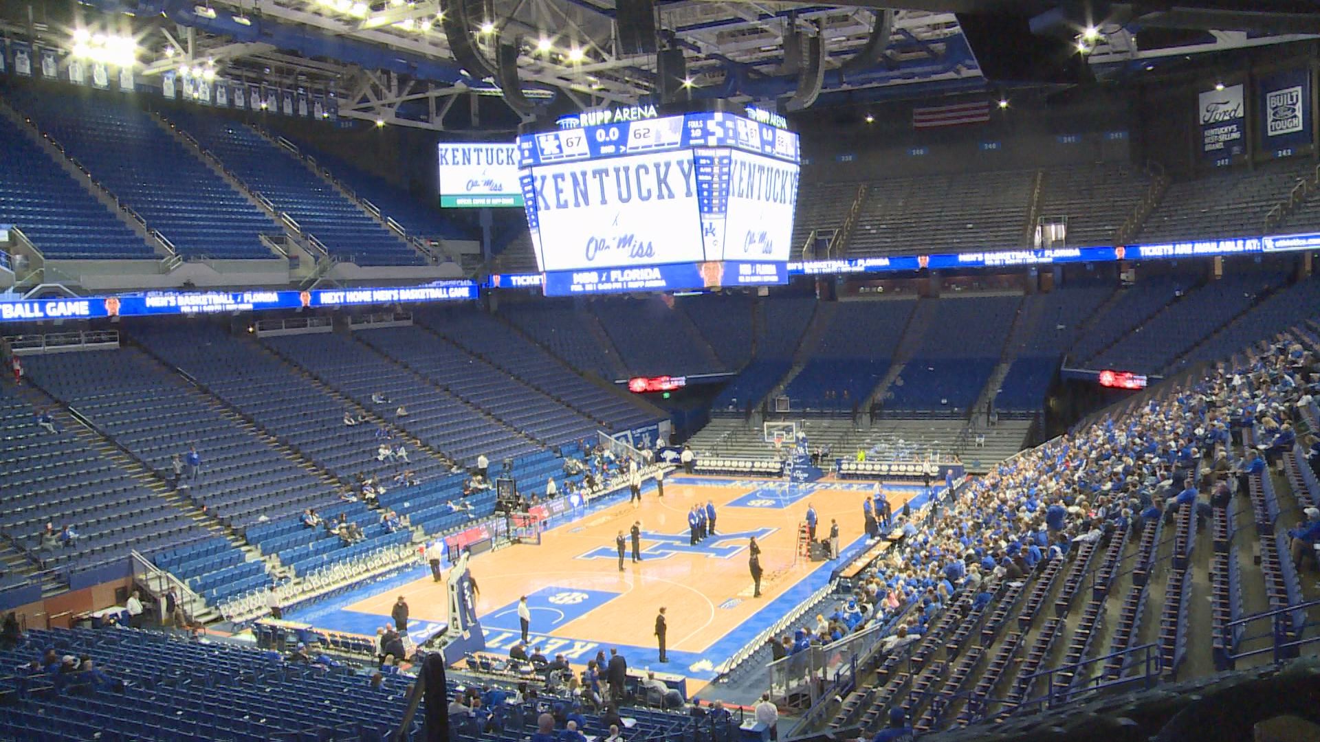 Rupp Arena Seating Chart With Rows Two Birds Home