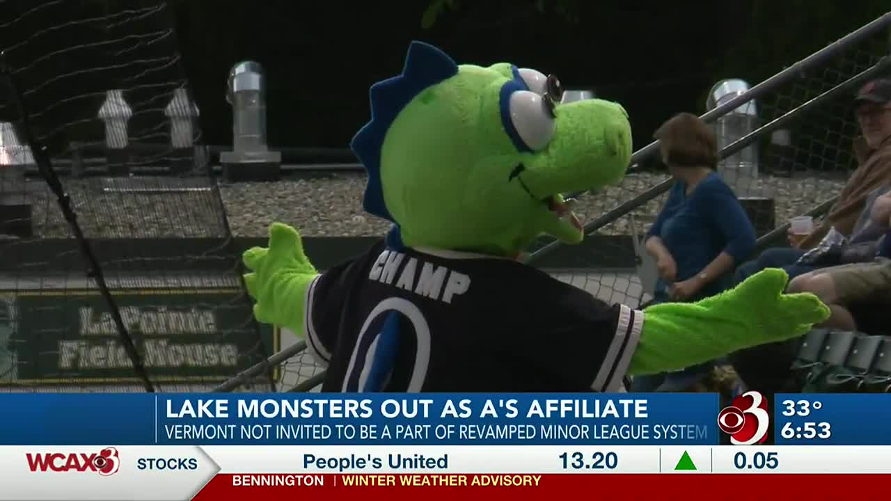 Lake Monsters out as Oakland A's affiliate