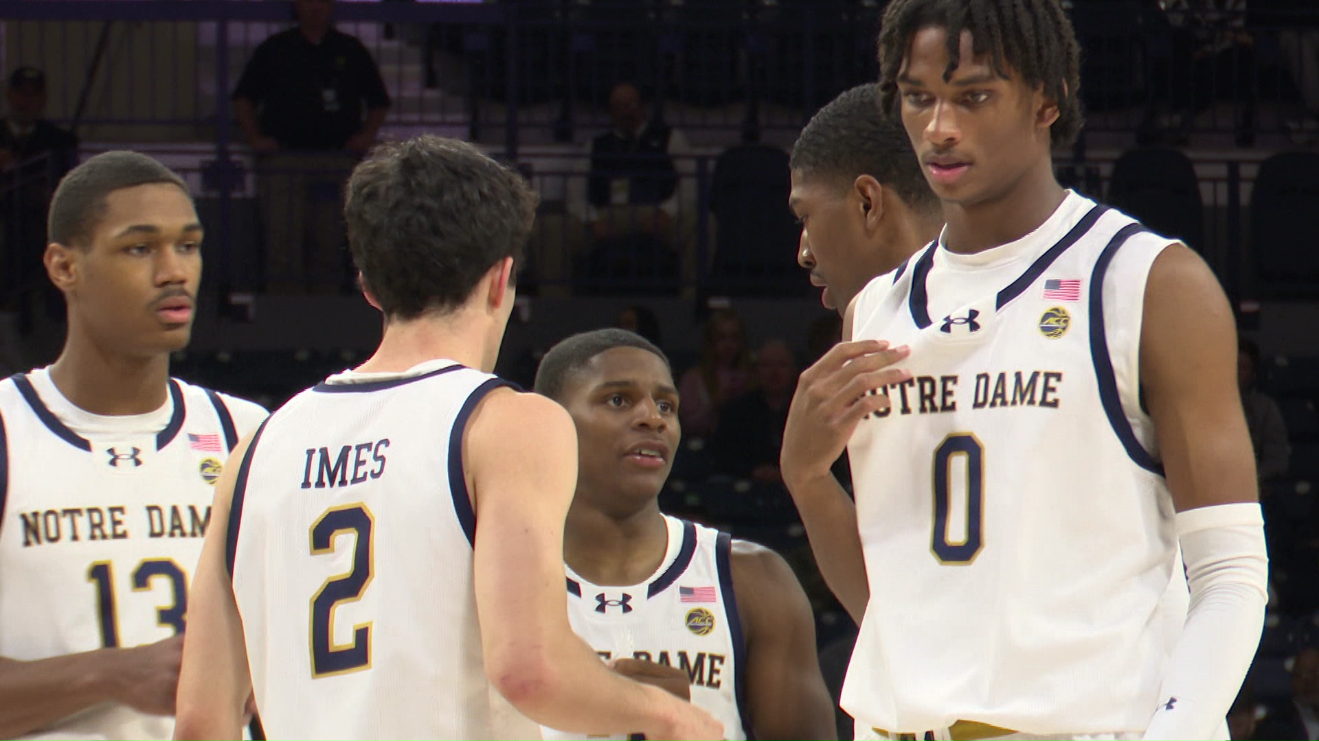 notre dame men's basketball roster