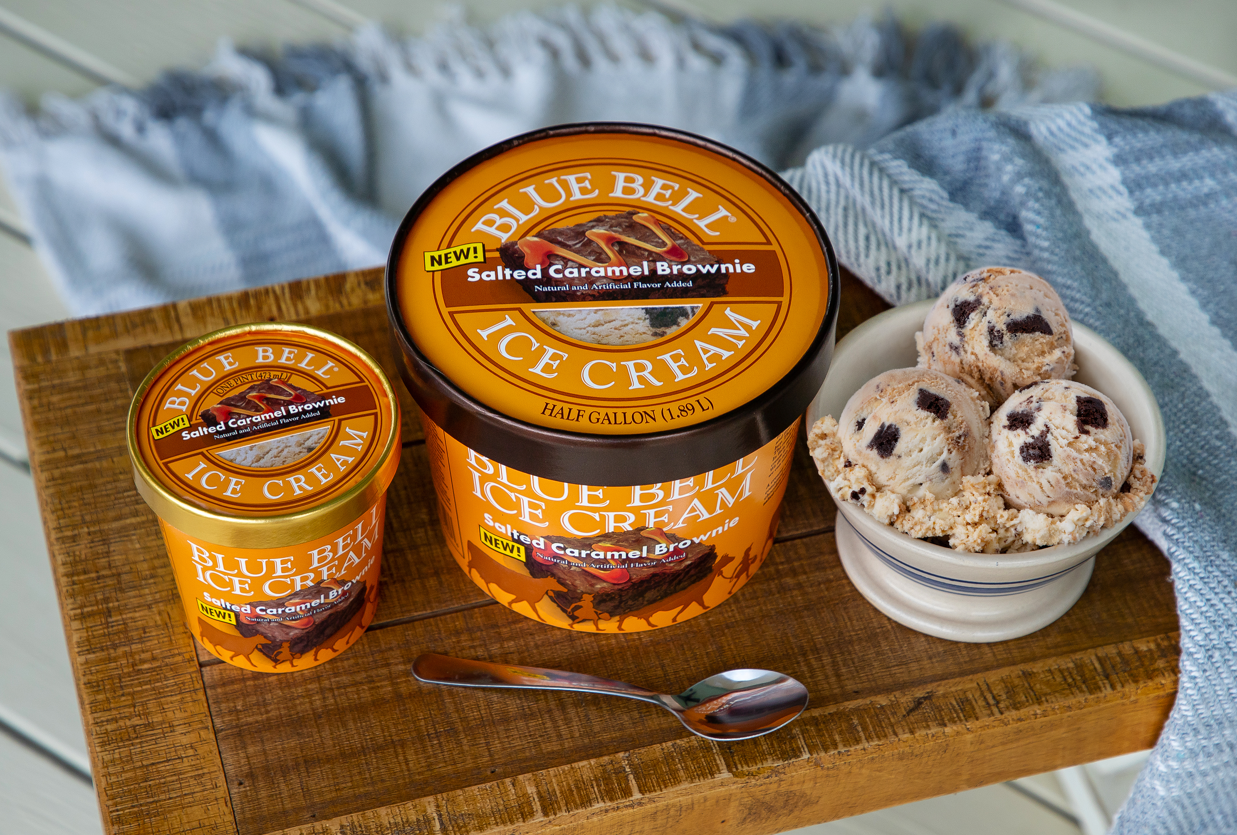 Blue Bell releases new salted caramel brownie flavor ahead of fall