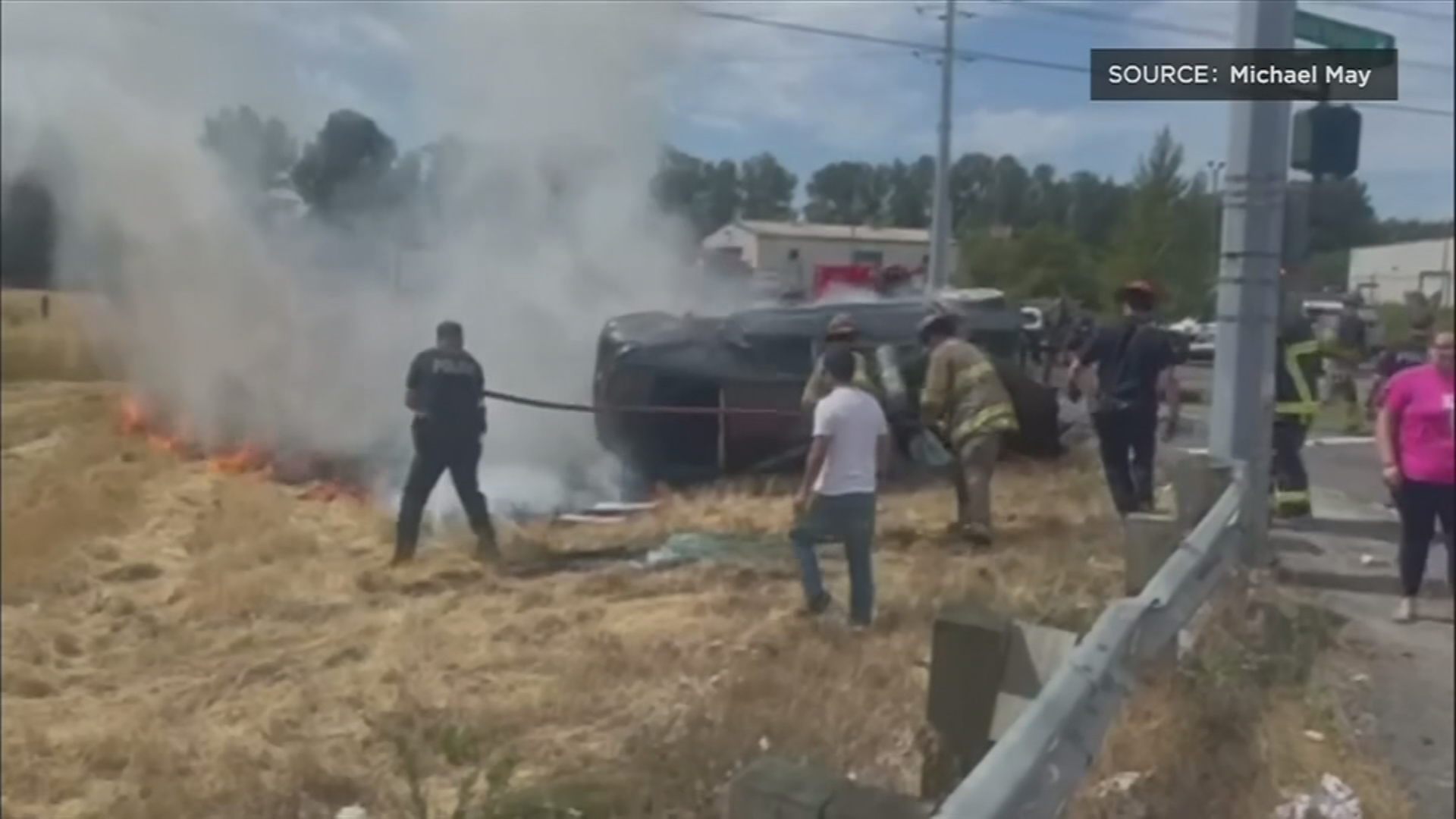 6 dead, 3 injured after two-car crash on Highway 509 in Tacoma