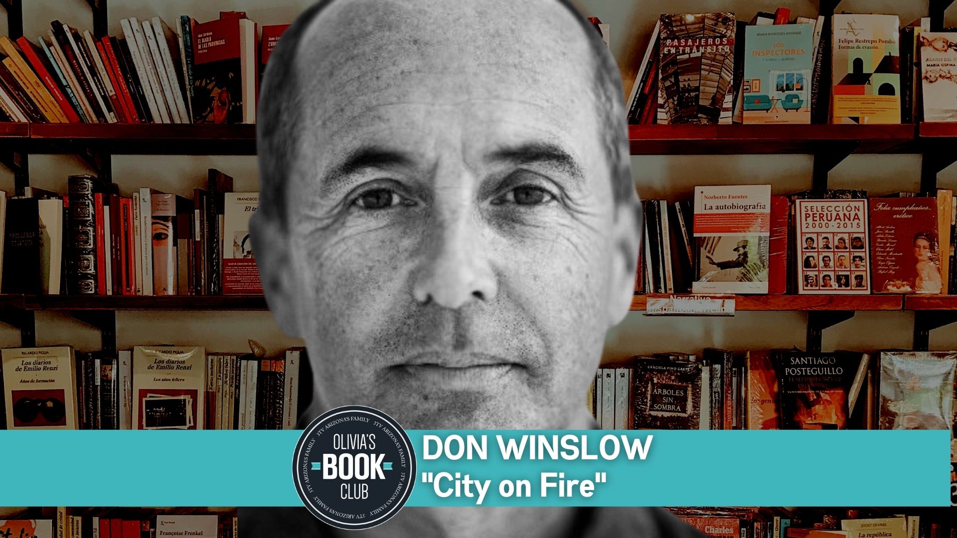 Olivia's Book Club Podcast: Don Winslow, 'City on Fire