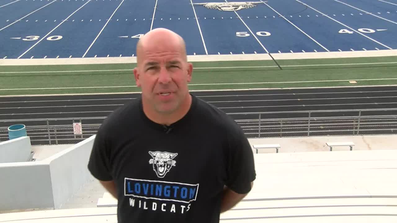 Lovington High School's turf now called Brian Urlacher Field