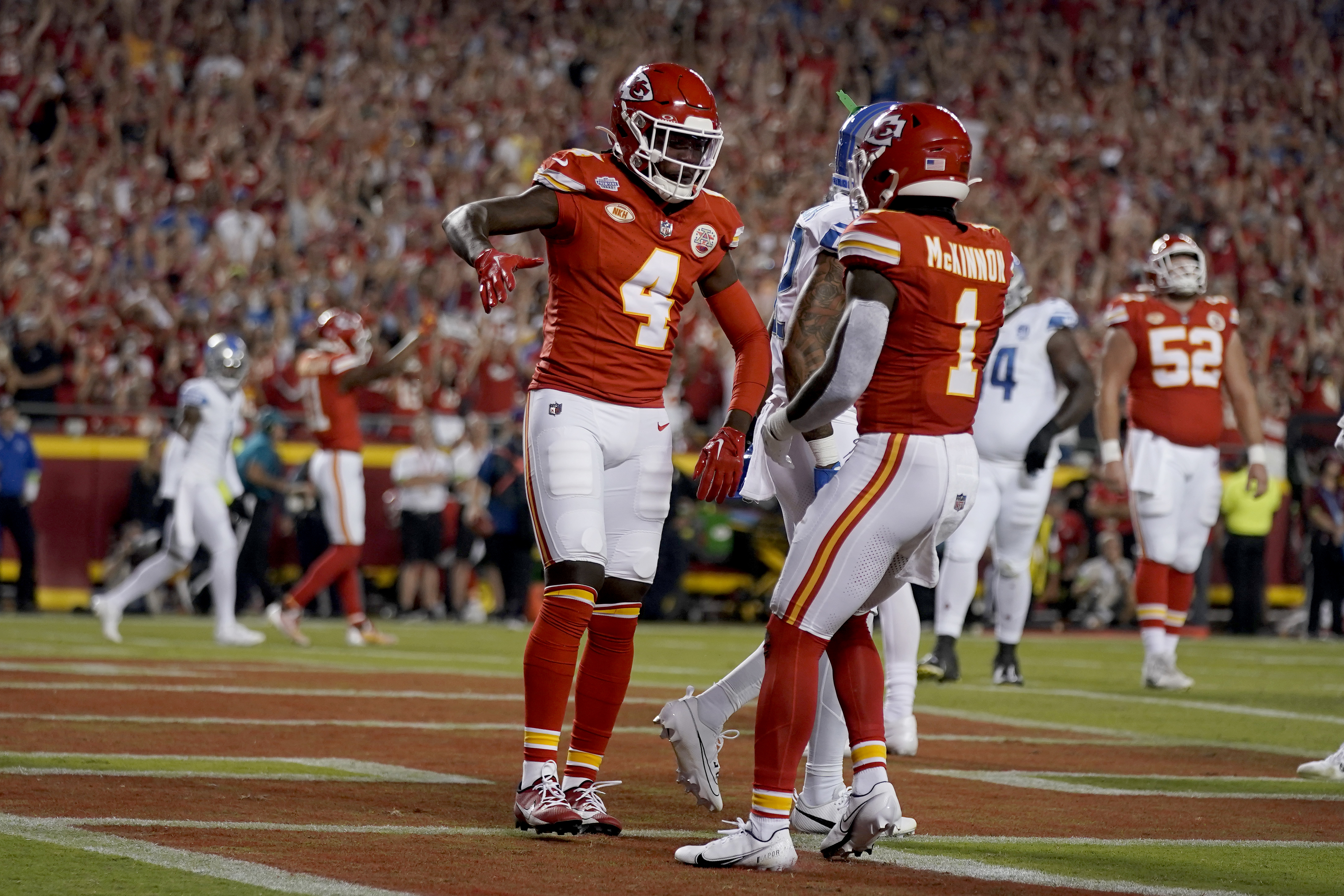 Detroit Lions 21-20 Kansas City Chiefs: Super Bowl champions beaten in  season opener after David Montgomery's winning touchdown, NFL News