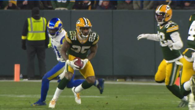 Nixon providing unexpected spark to Packers return units