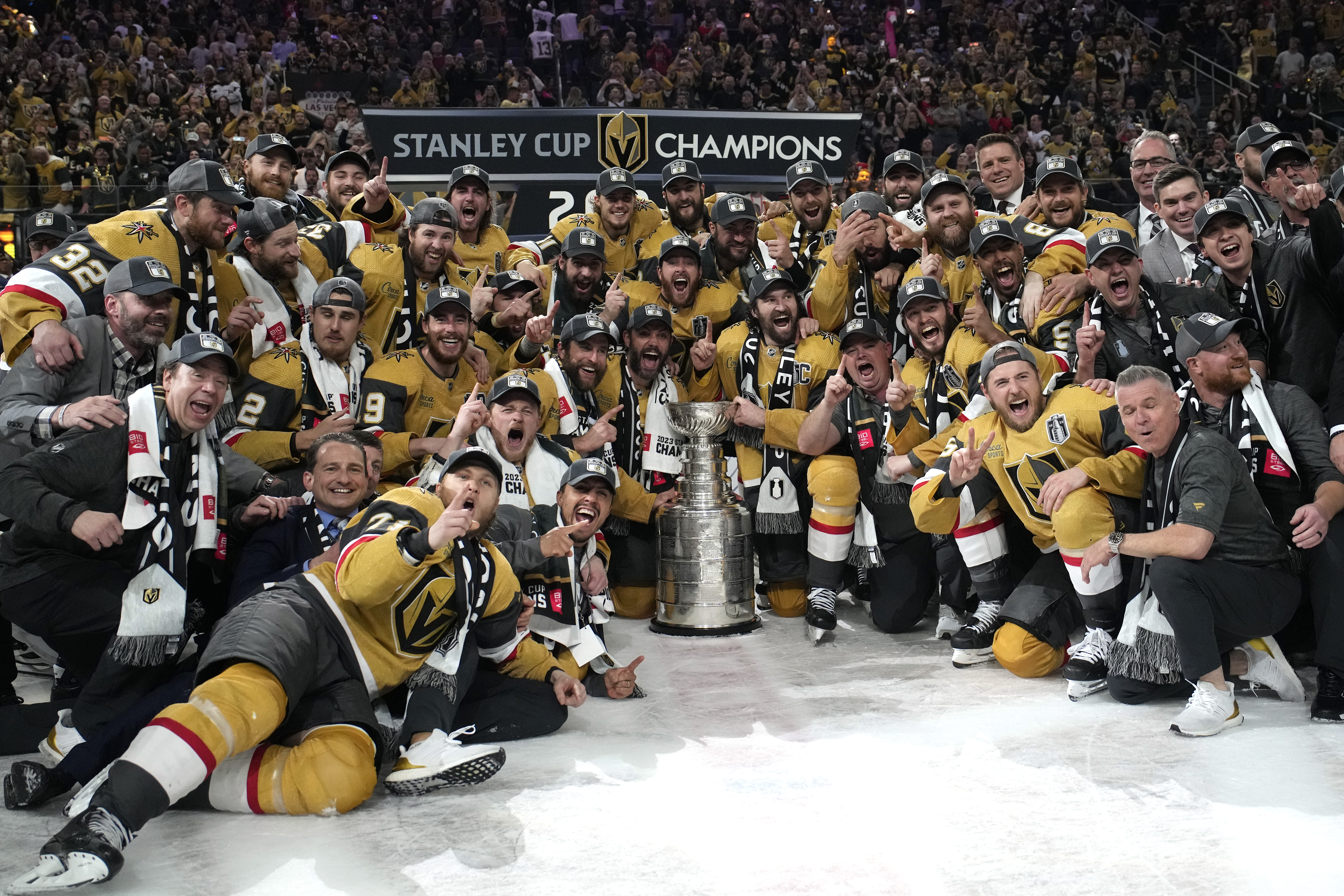 Vegas Golden Knights WAGs celebrate team's first Stanley Cup win