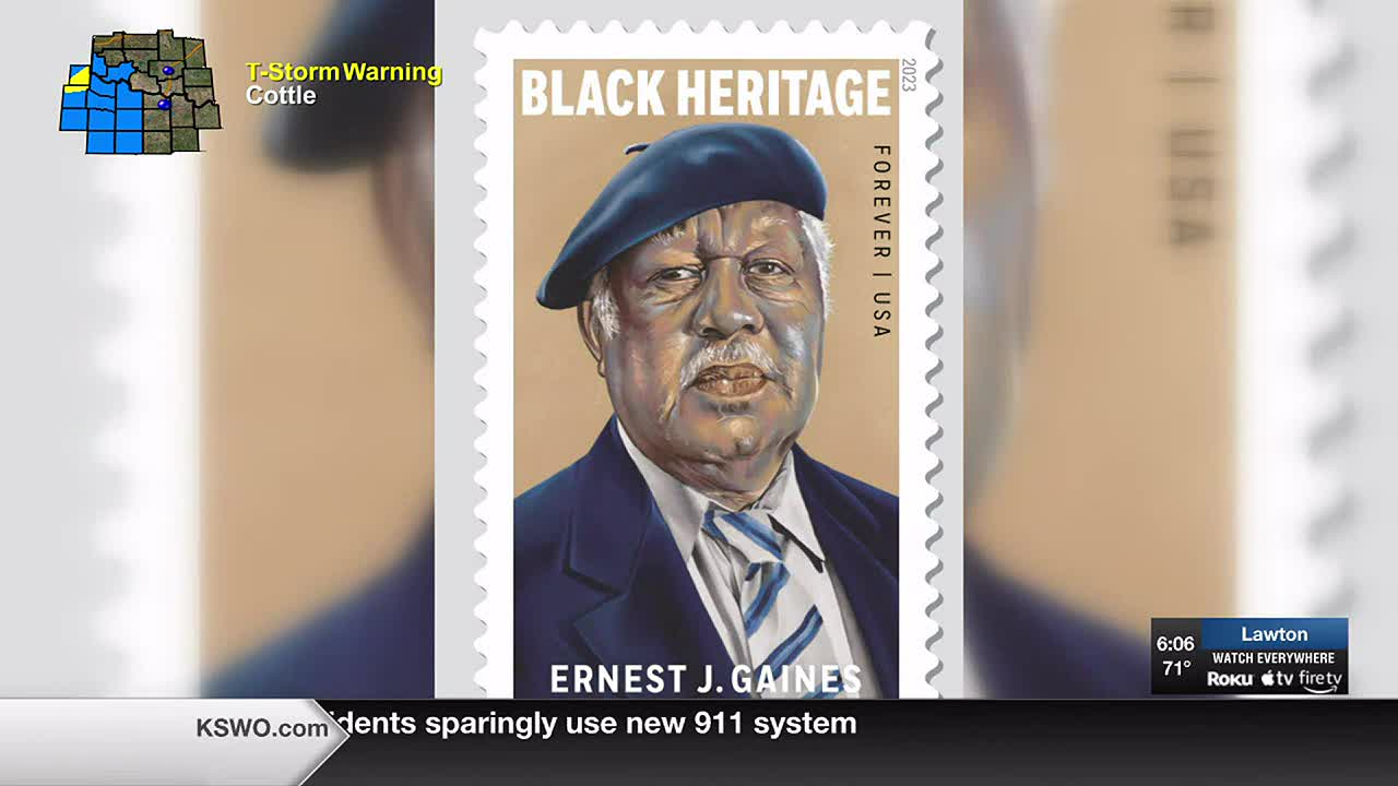 An artist's life and legacy is honored on new USPS postage stamps