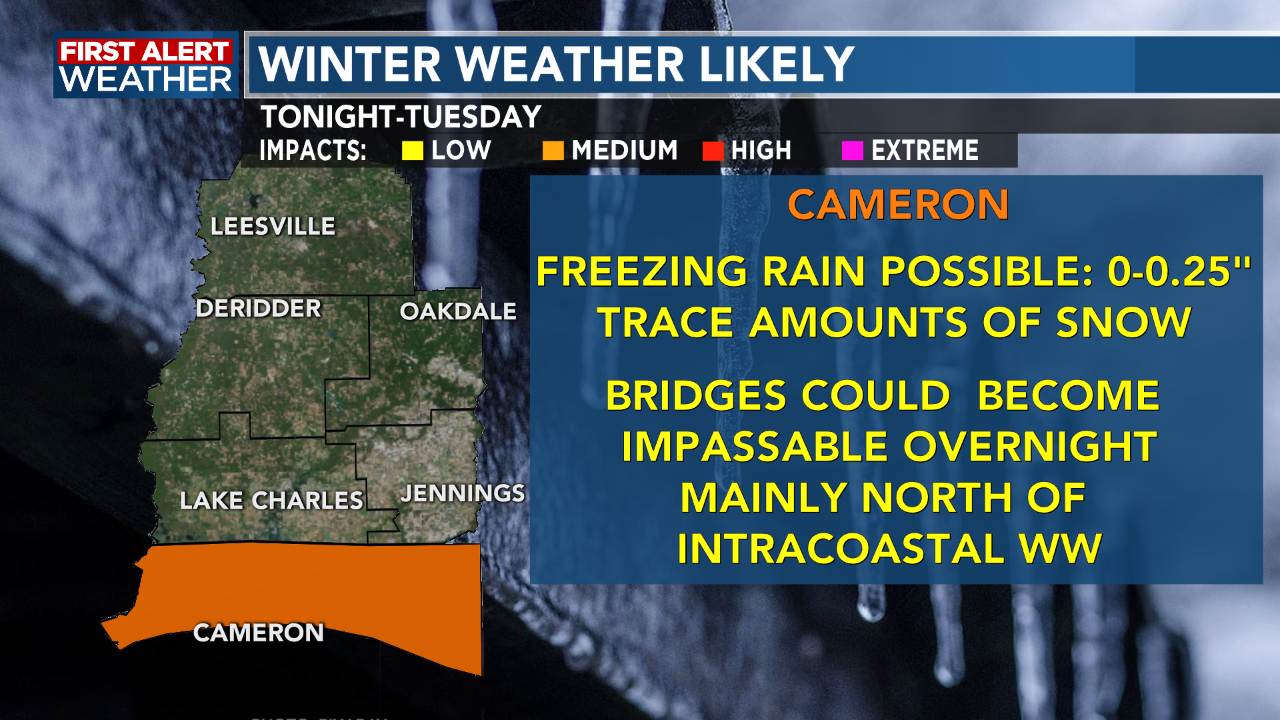 FIRST ALERT: Crippling ice storm begins arriving Sunday night, then turning  harshly colder