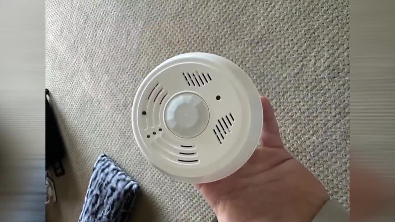 Guest finds hidden camera inside smoke detector at Airbnb