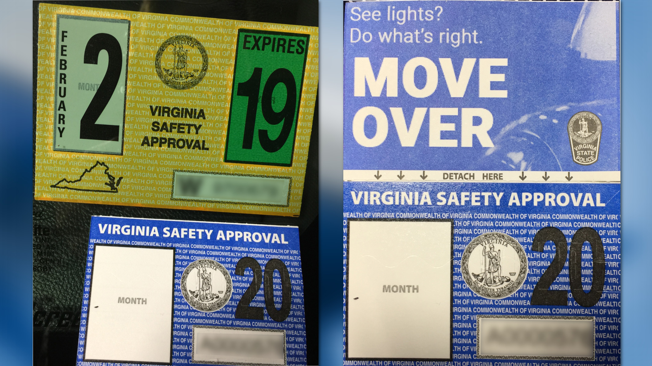 Virginia Motorcycle Inspection Sticker Location Reviewmotors co