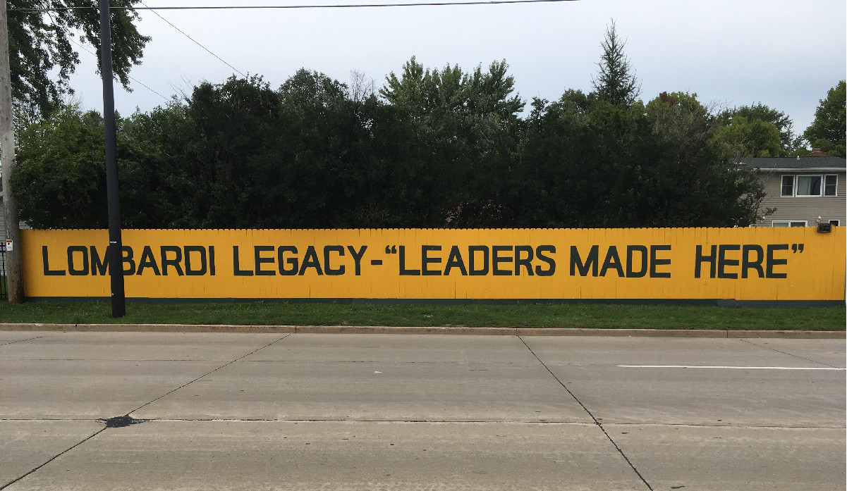 Original Packers Fence 2018 slogan honors Lombardi Legacy