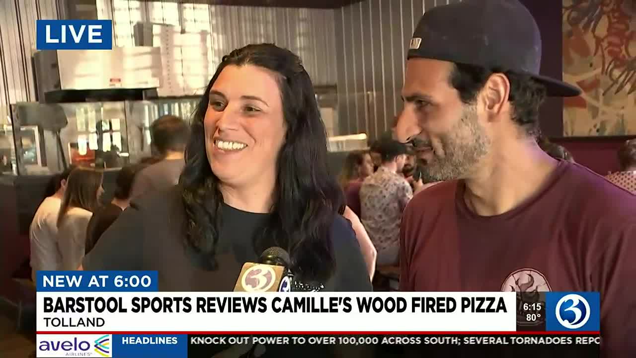 Camille's Pizza in Tolland marks 10 years, gets Barstool visit