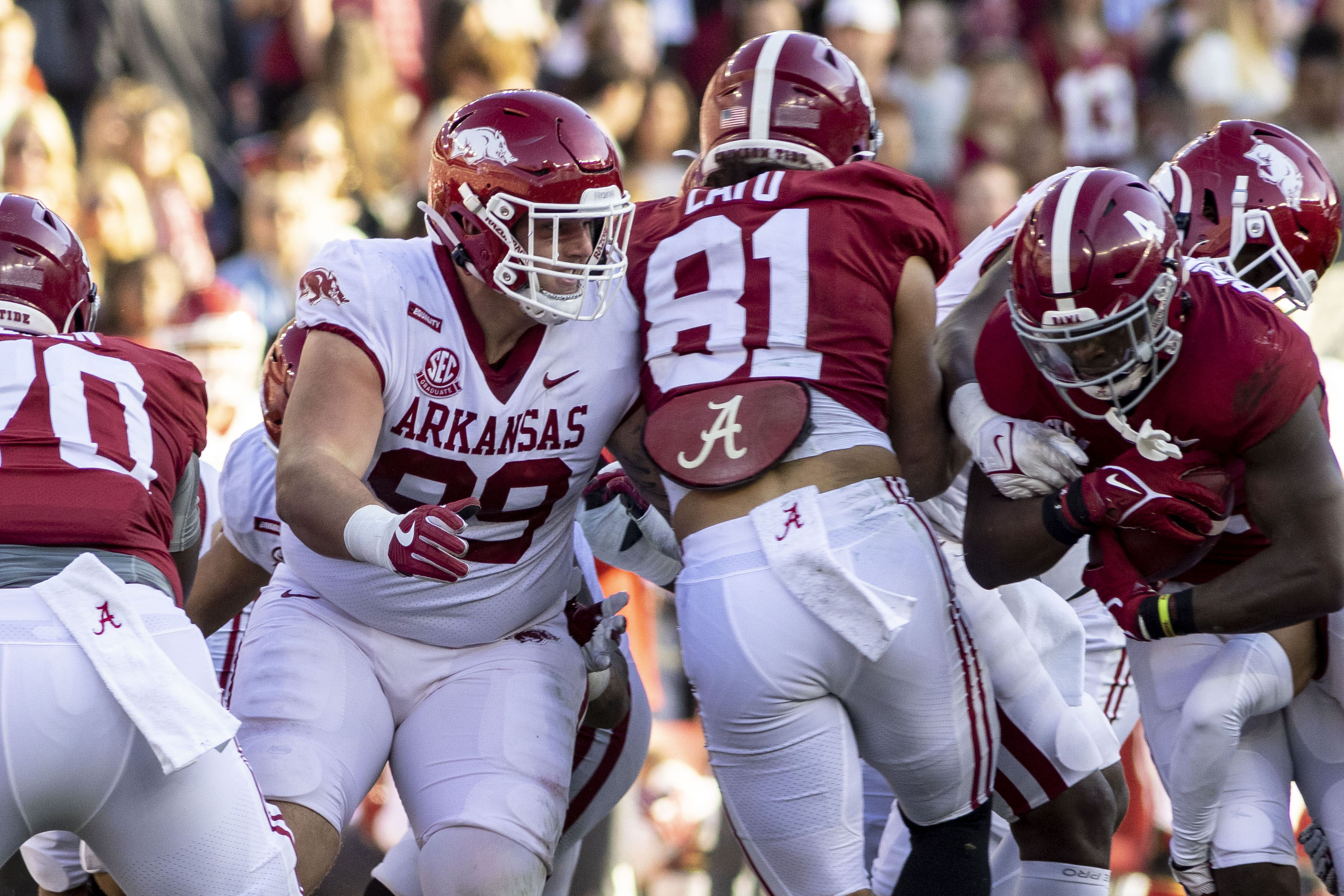 John Ridgeway, Arkansas DT