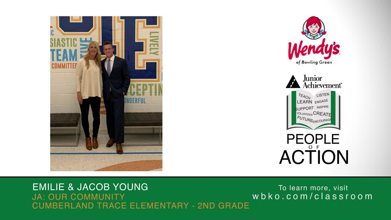 This week’s JA People of Action are Emilie and Jacob Young