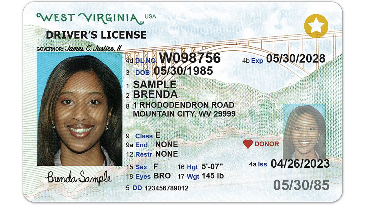 Virginia DMV unveils new driver's license, ID card design