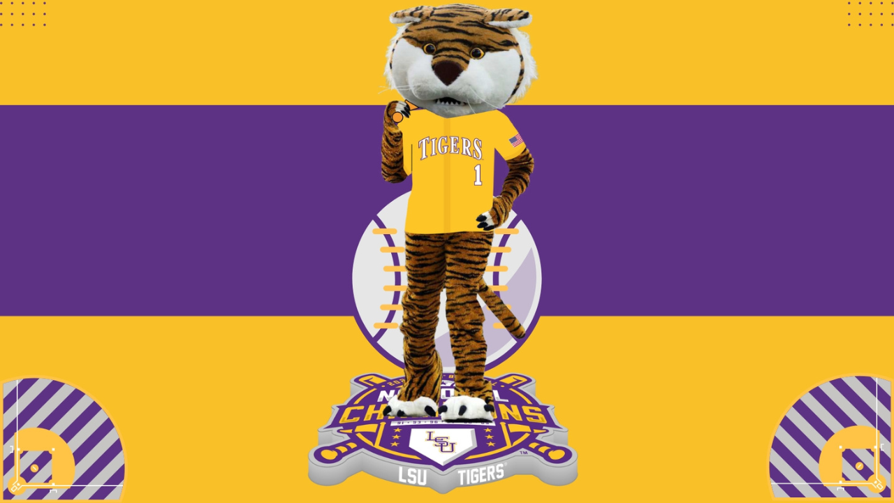 Mike the Tiger bobblehead unveiled to celebrate LSU Tigers 2023 baseball  national championship win