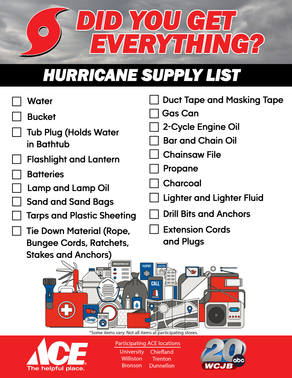 Hurricane Preparedness at Your Local ACE Hardware