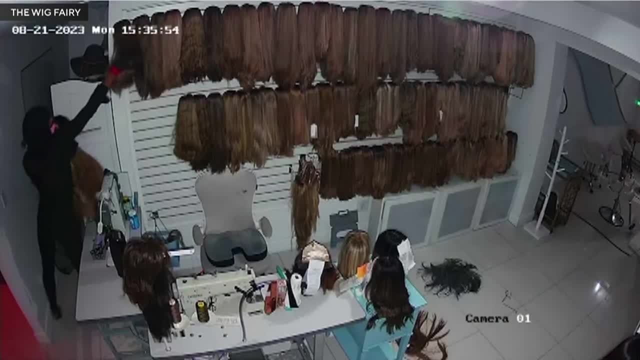 Wigs specially made for cancer patients stolen from store owner says