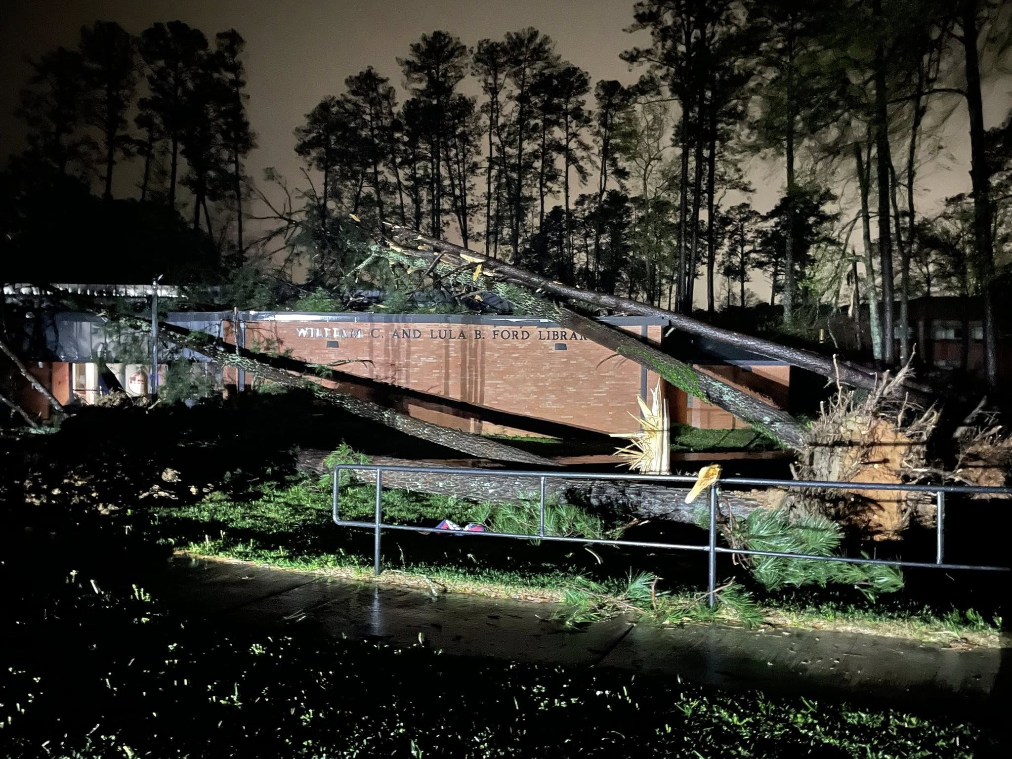 Southwest Mississippi Community College storm damage (03/11/2026)