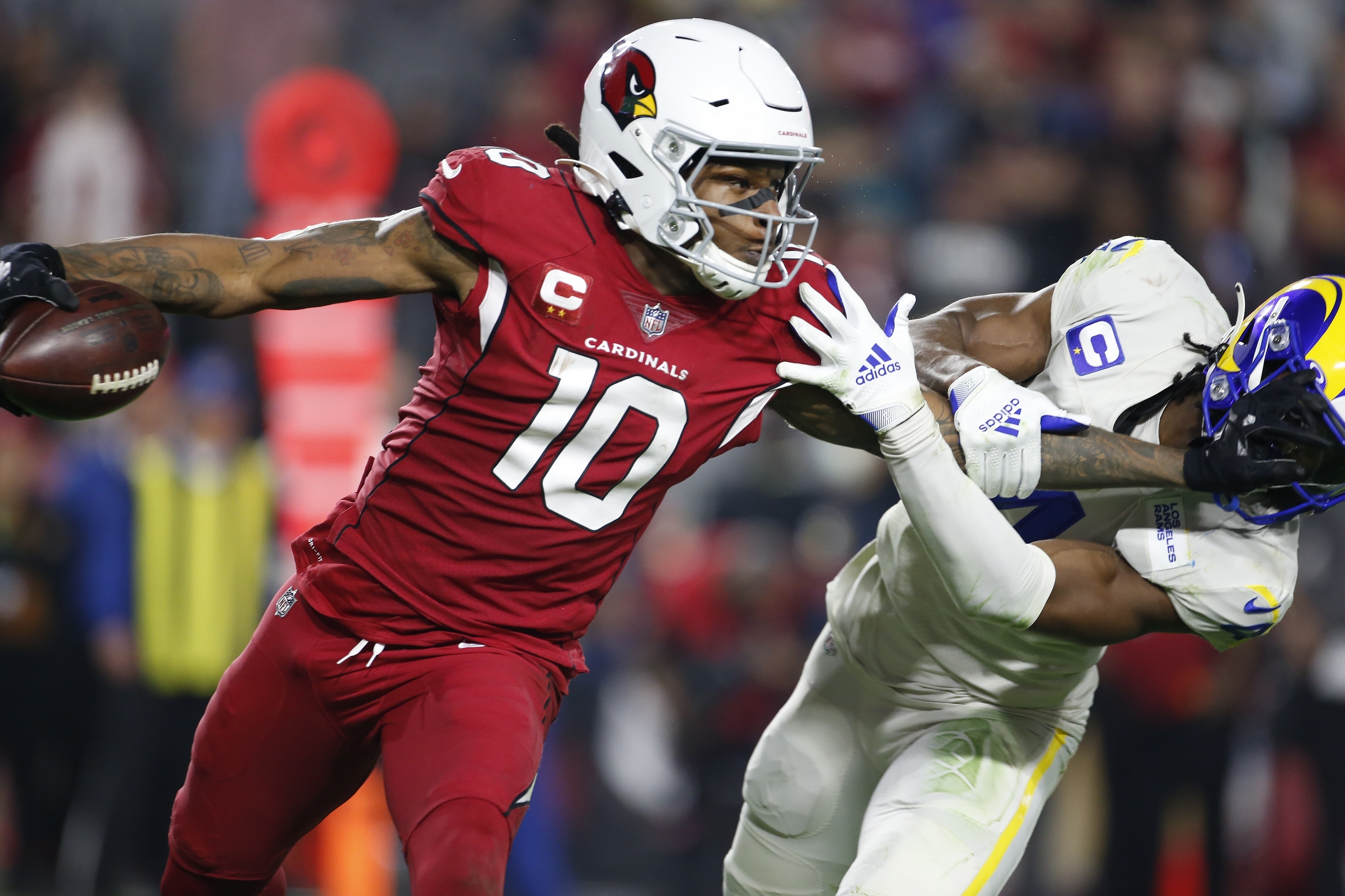 Cardinals WR DeAndre Hopkins suspended 6 games for using banned