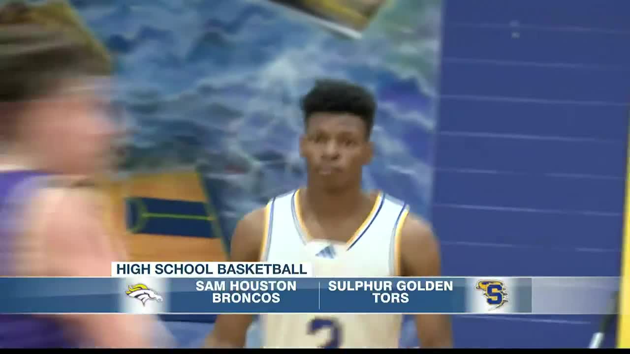 Xx Video One Girl Two Boys - Sulphur beats Sam Houston in rivalry match up