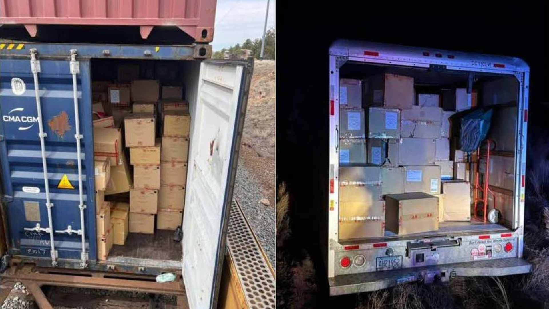 8 arrested for trying to steal from freight train in northeastern Arizona
