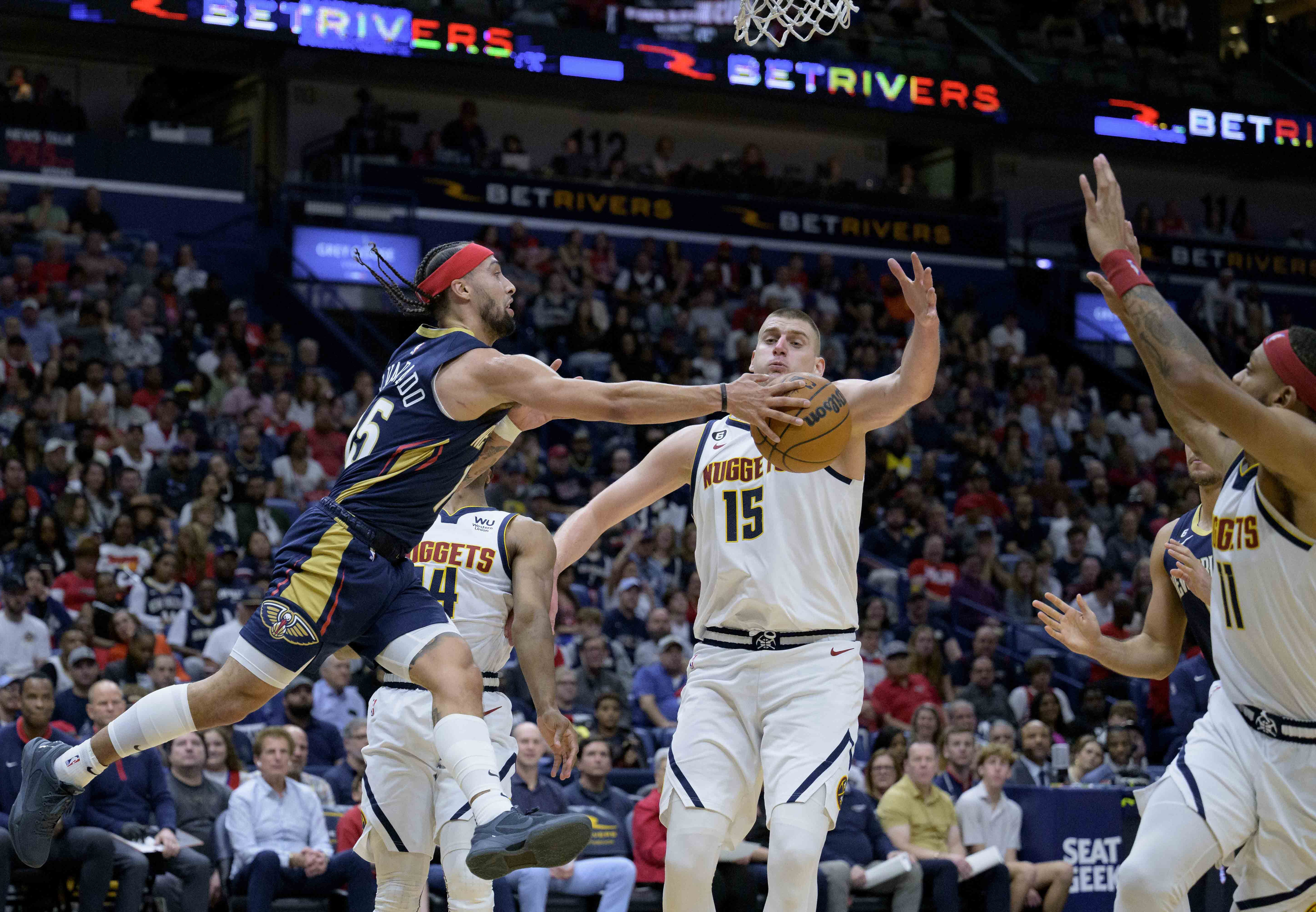 Alvarado's 38 points pace Pelicans past Nuggets, 121-106