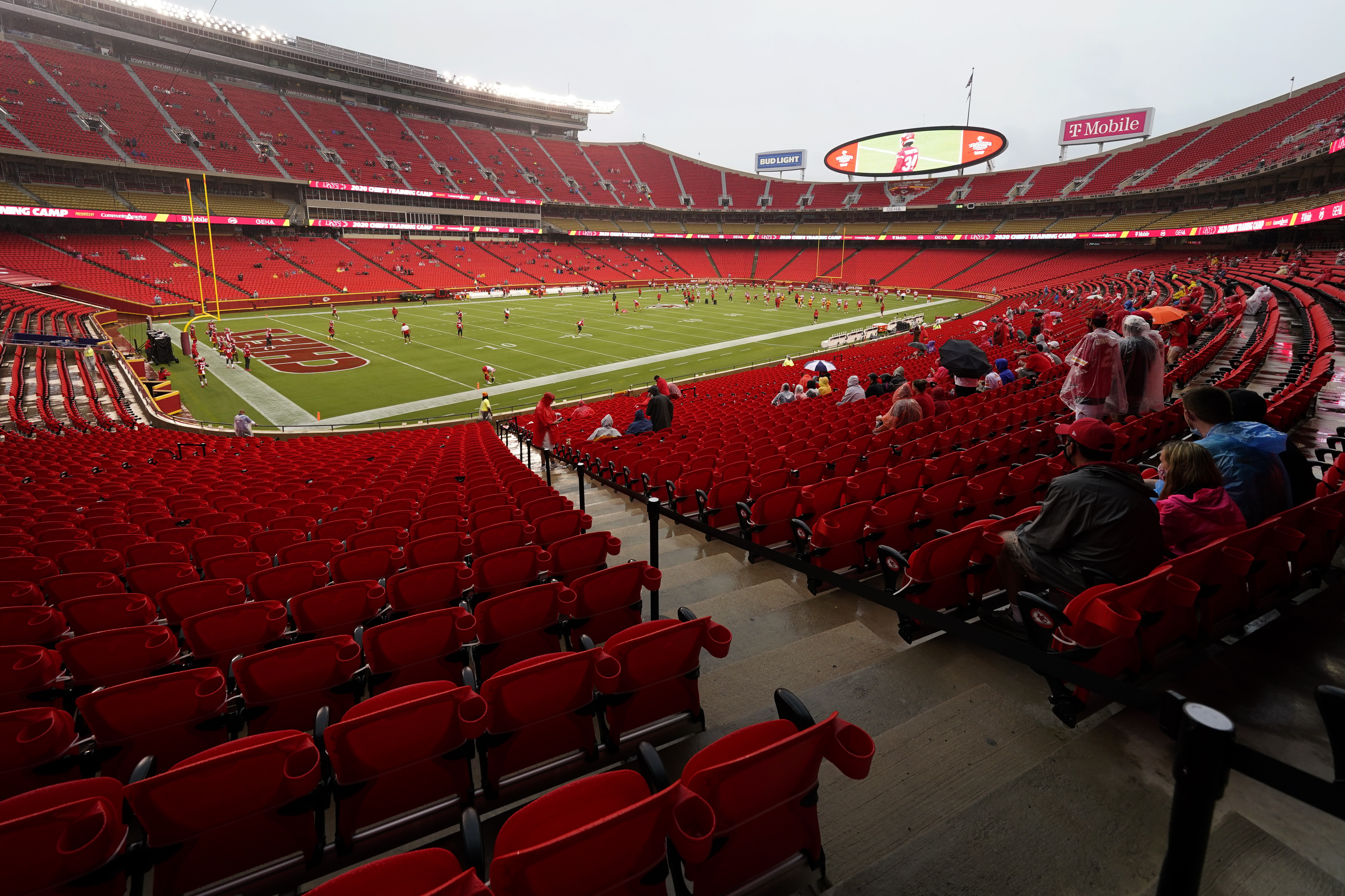 Arrowhead Stadium, section 312, row 12, home of Kansas City Chiefs, page 1