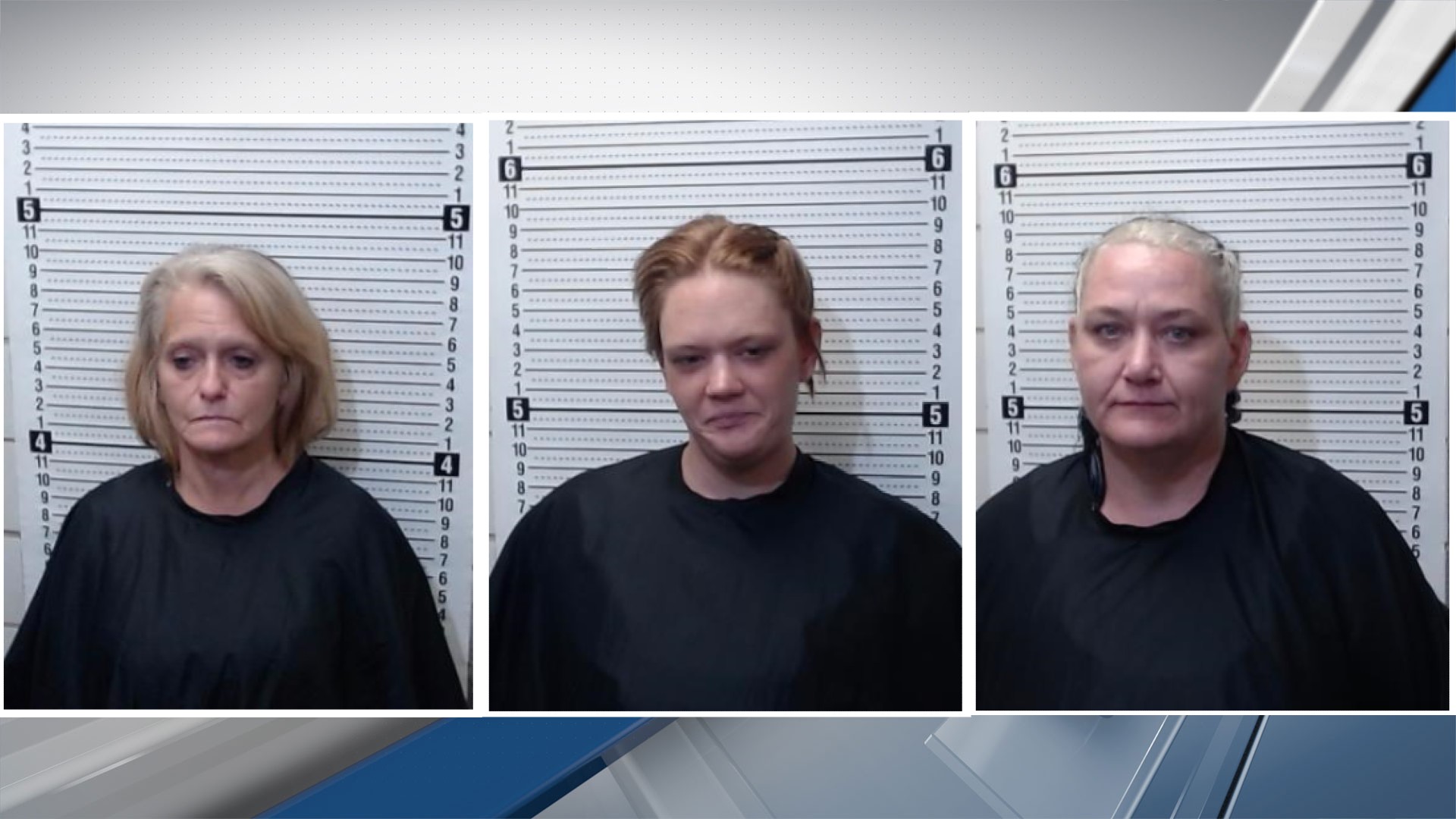 Three women arrested after attempting to burglarizing home