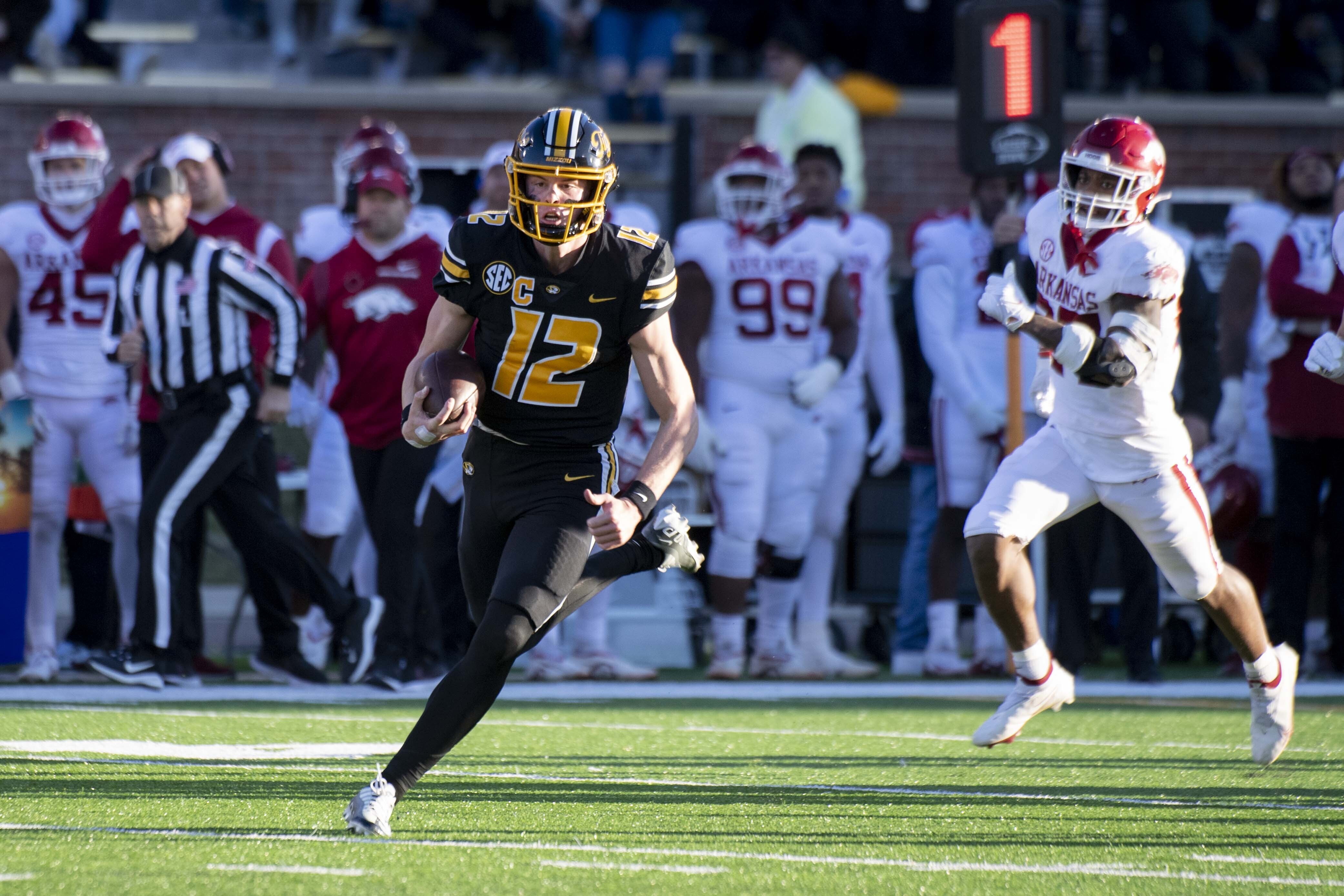 December 23, 2022: Missouri Tigers quarterback BRADY COOK (12