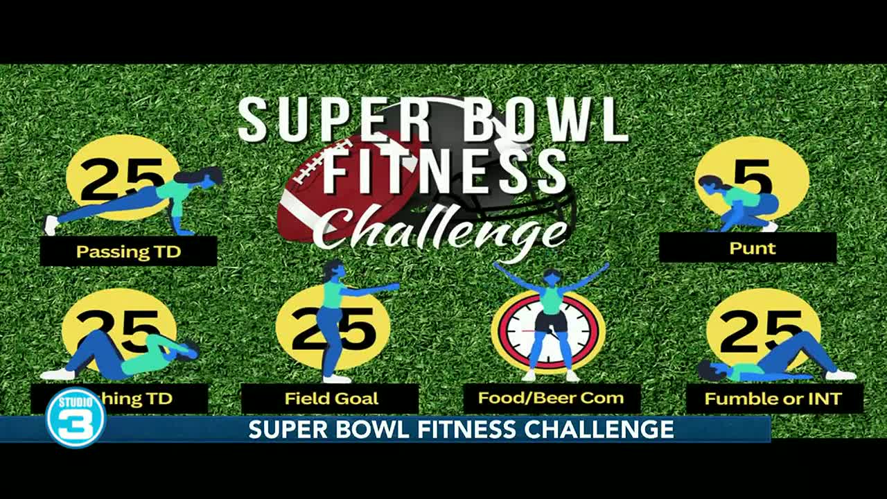 A Super Bowl fitness challenge