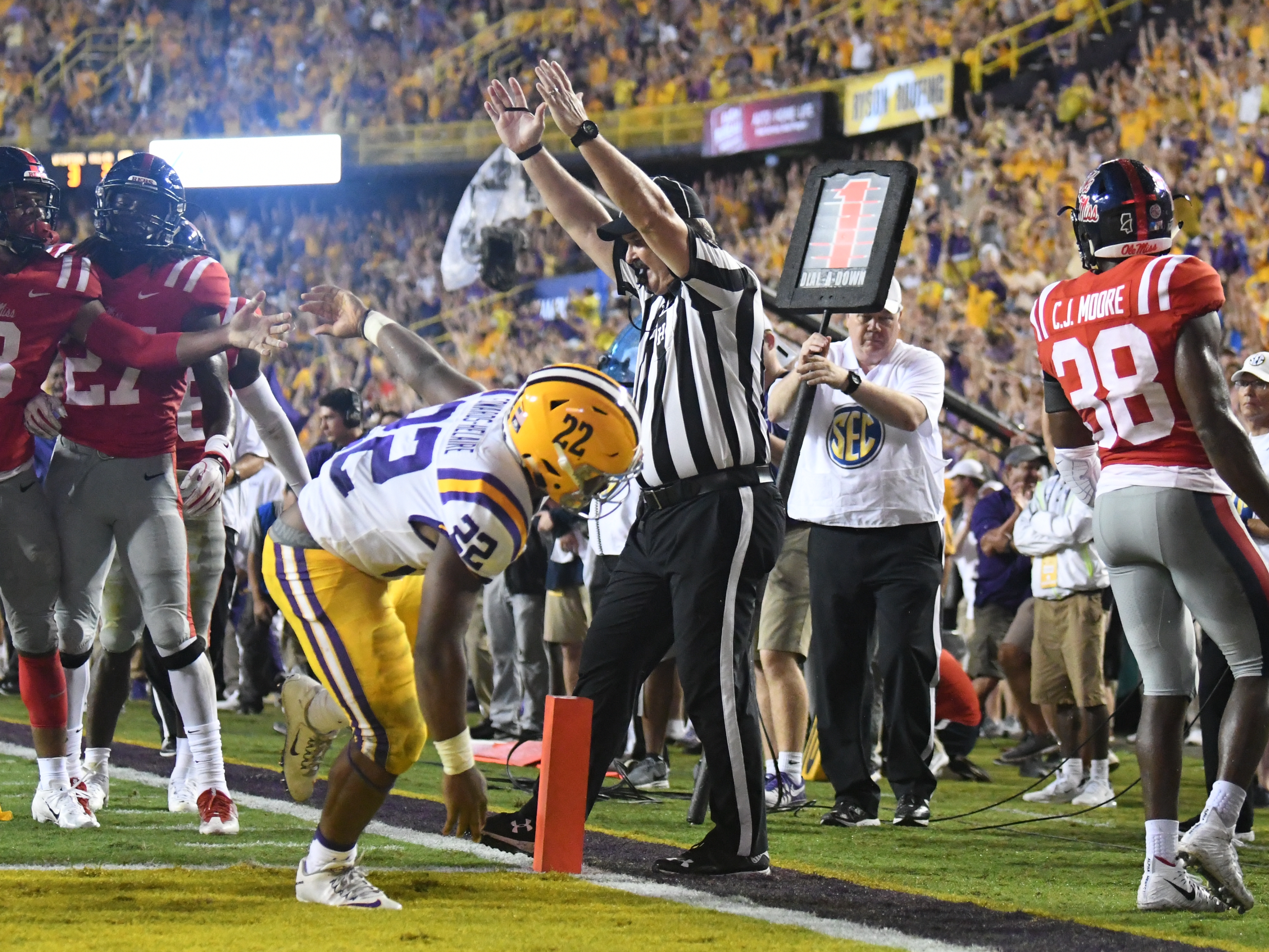 WAFB 2018 LSU Football vs. Ole Miss