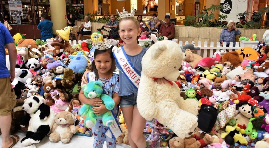 More than 4,100 teddy bears donated for a good cause at Windward Mall