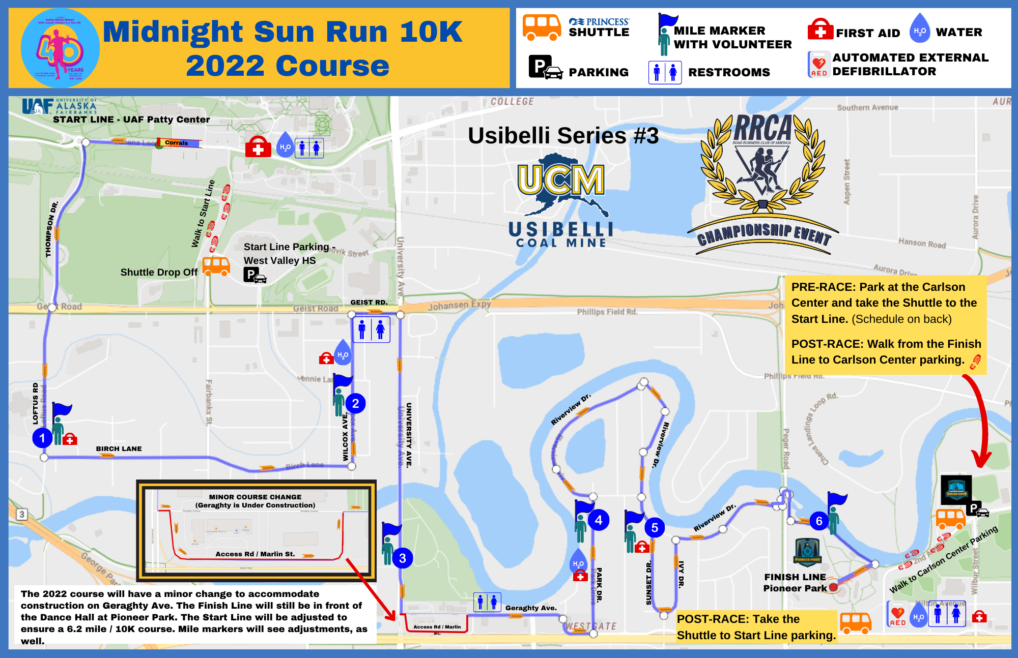 Course & Details - Midnight Sun Run