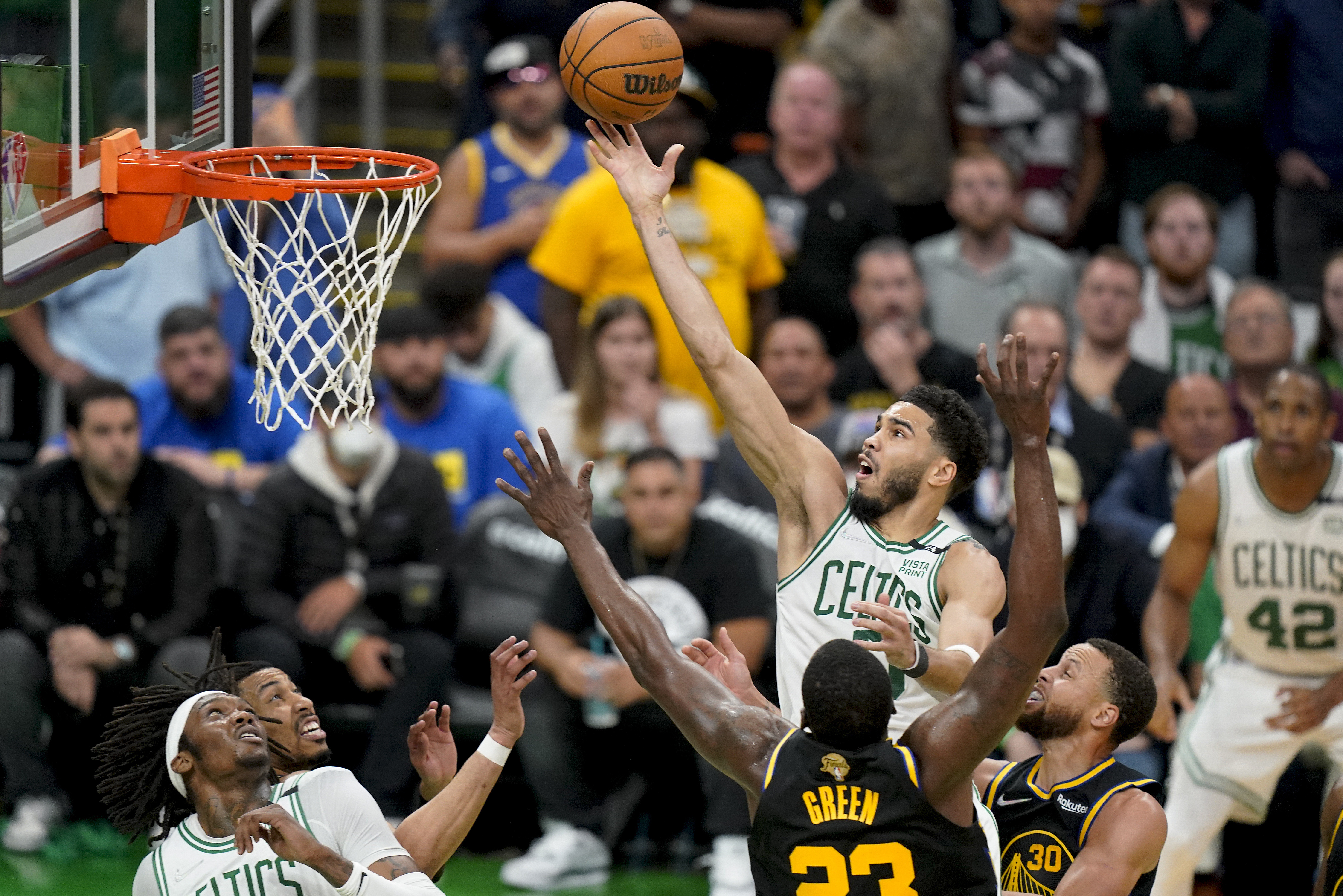 We're going to play Boston:' Draymond Green thinks his Warriors get the  Celtics in the NBA Finals - The Boston Globe