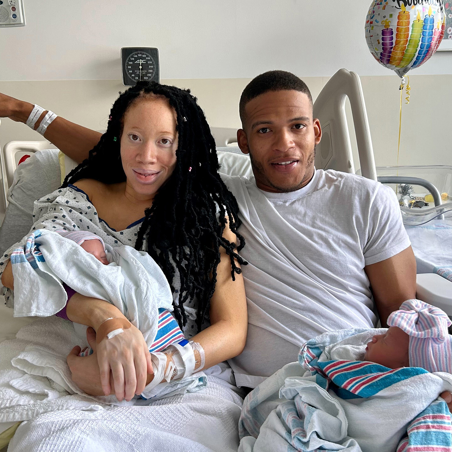 Northeast Ohio twins born on the same day as both parents