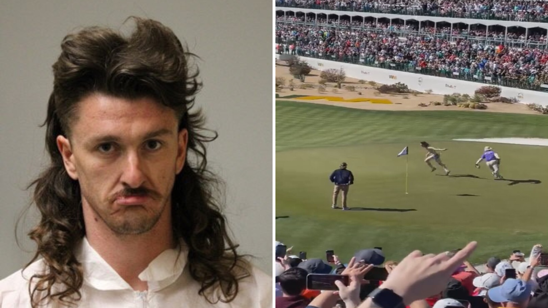 Streaker hypes up crowd, jukes out security at 16th hole of WM Phoenix Open