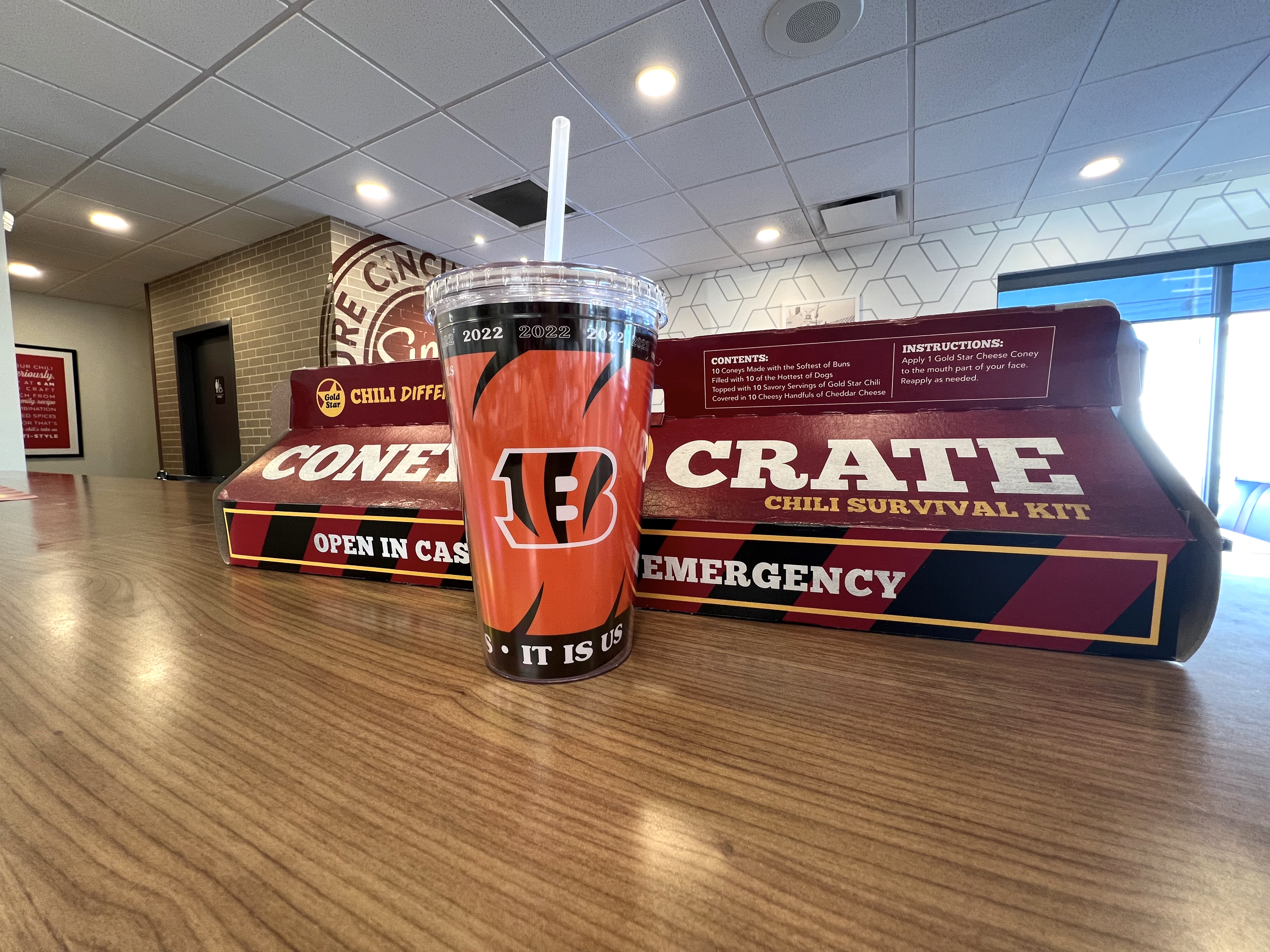 Skyline, Bengals team up for limited-edition cups for first two