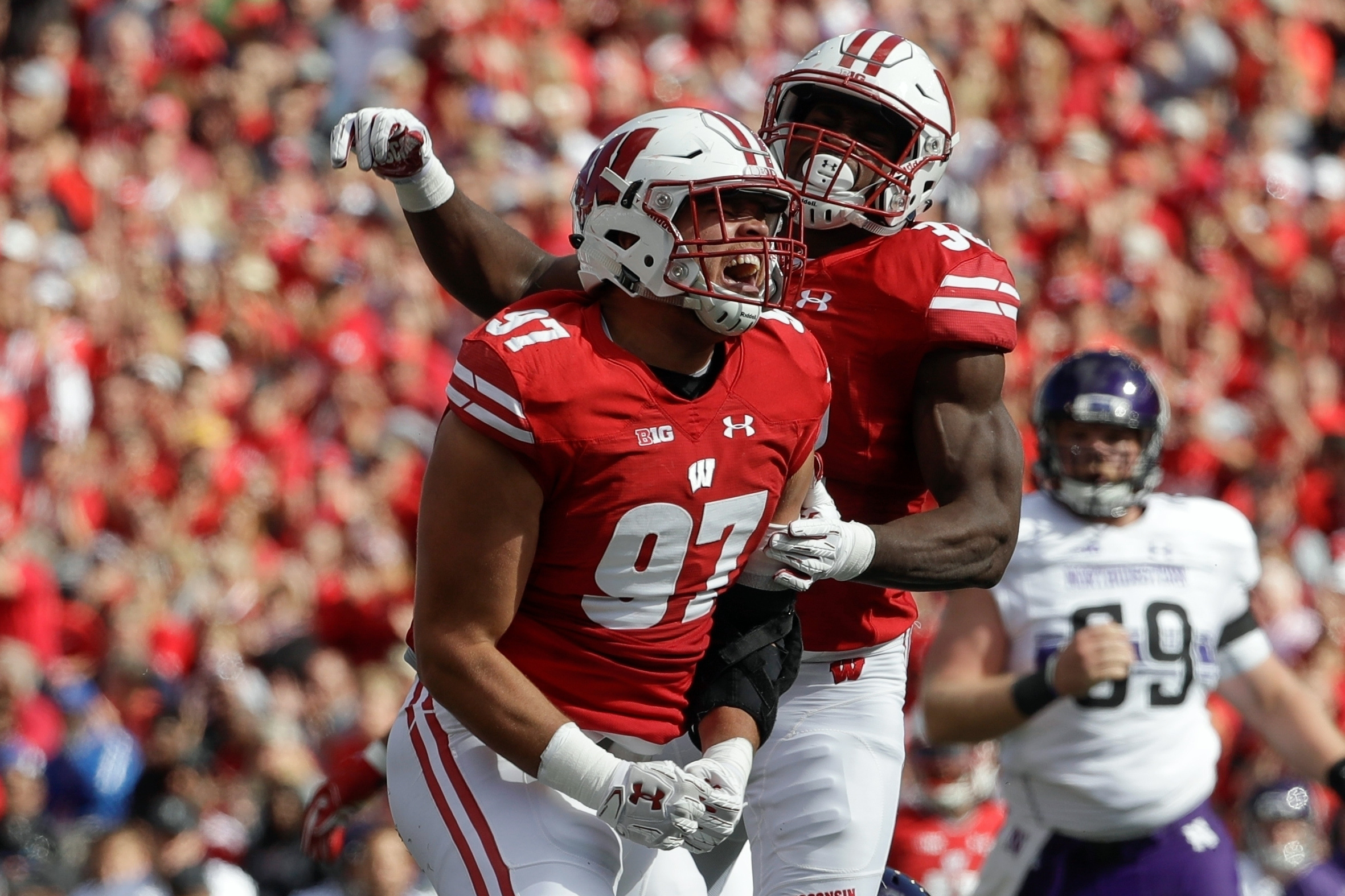 Wisconsin DL Isaiahh Loudermilk drafted by Pittsburgh Steelers in