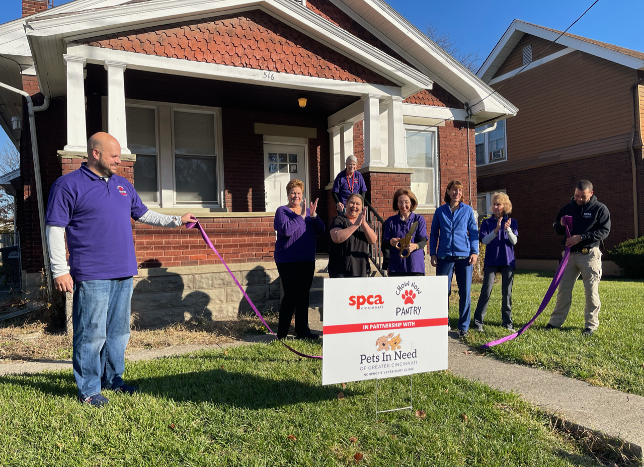 SPCA opens new pet food pantry in Lockland
