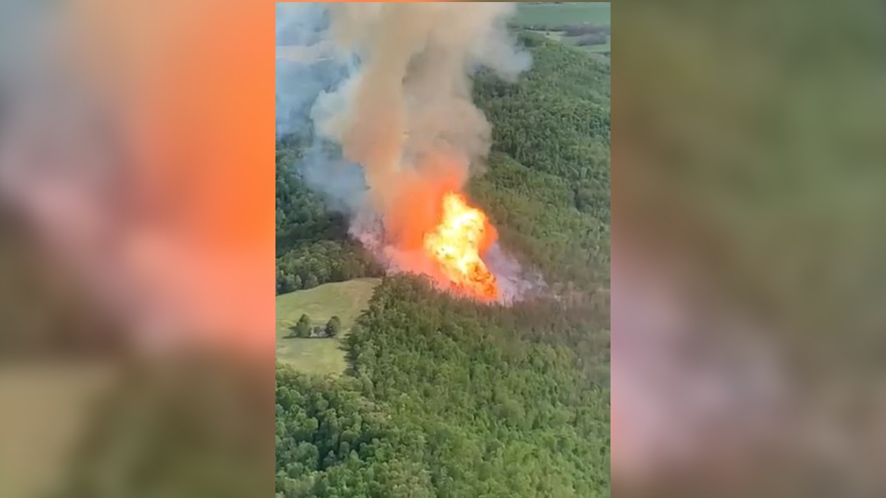 Gas Pipeline Explodes In Fleming County