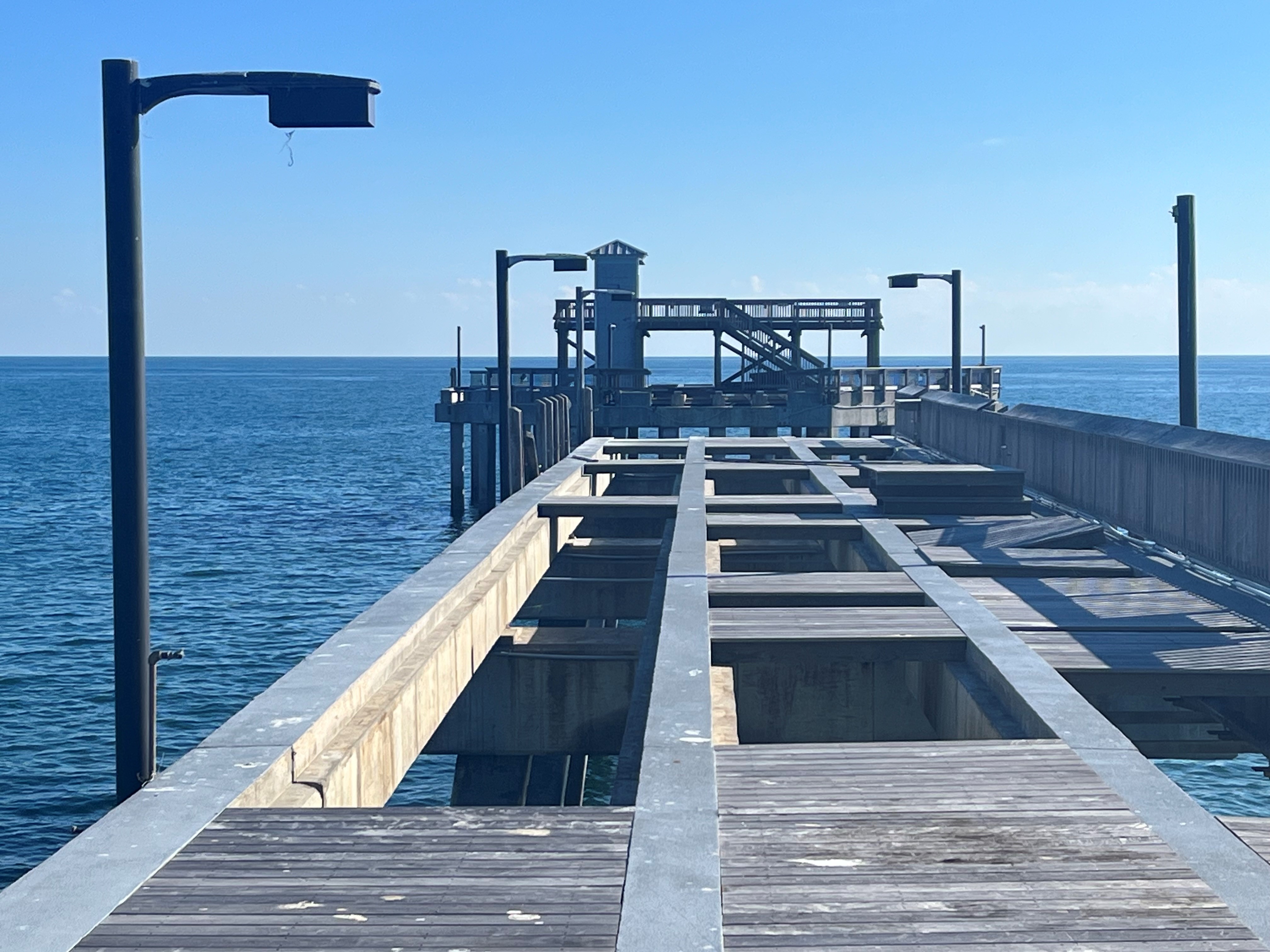 Anglers, Sightseers Celebrate Partial Gulf State Park Pier Reopening